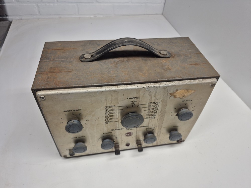 Retro 1950’s RCA Television Sweep Generator WR-59B Electronics VTG