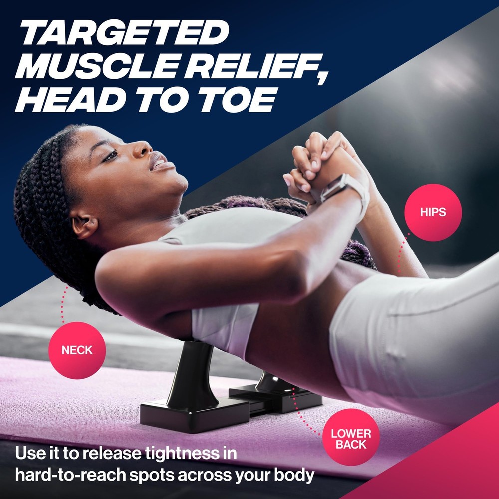 Optimized Athletics - Fully Adjustable Tool for Hip Flexor, Neck, Illiacus, B...