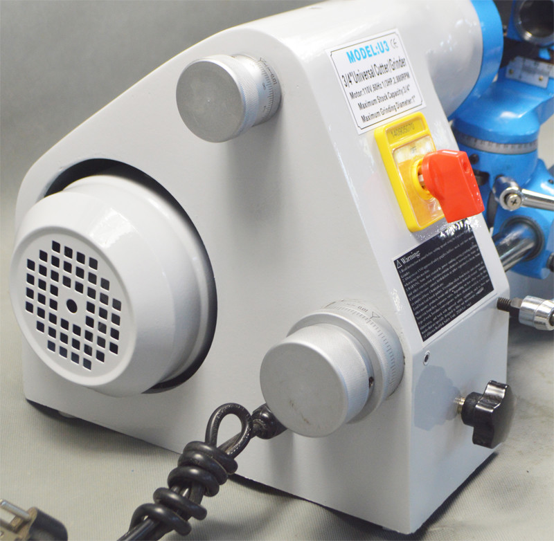 High Precision 220V U3 Universal Cutter Grinder Sharpener Machine with Light NEW