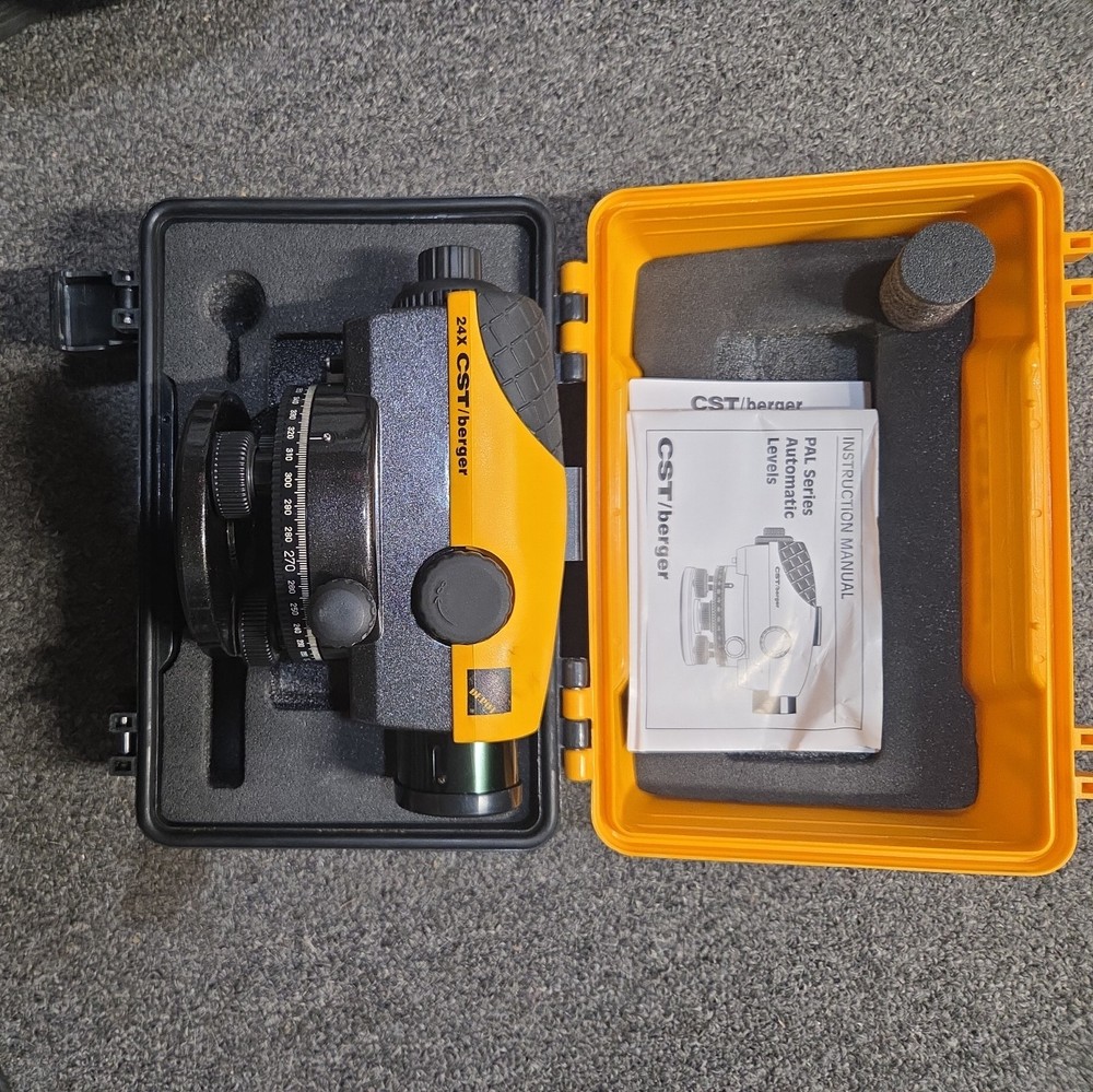 CST/Berger 24X Automatic Level w/ Hard Case - See Notes