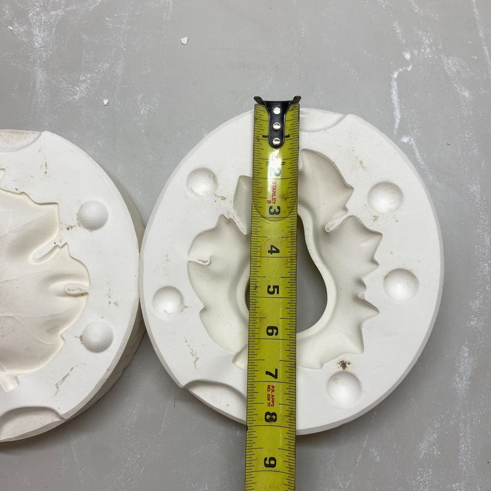 Unbranded Ceramic Slip Casting Mold Small Leaf Figurine