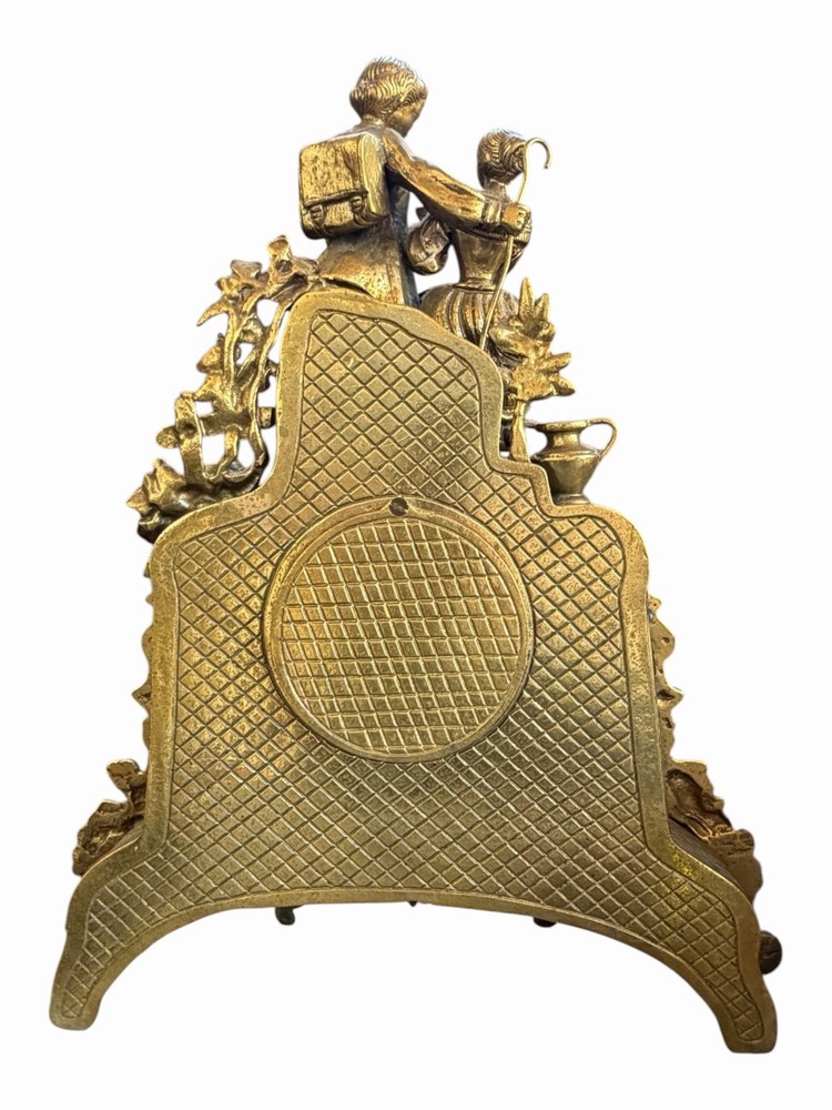Franz Hermle Brass Clock