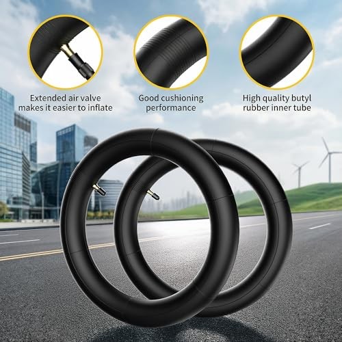 (2 Pack) 10x2.5,60/70-6.5 Thicker Inner Tubes. Replacement Wheels for Ninebot