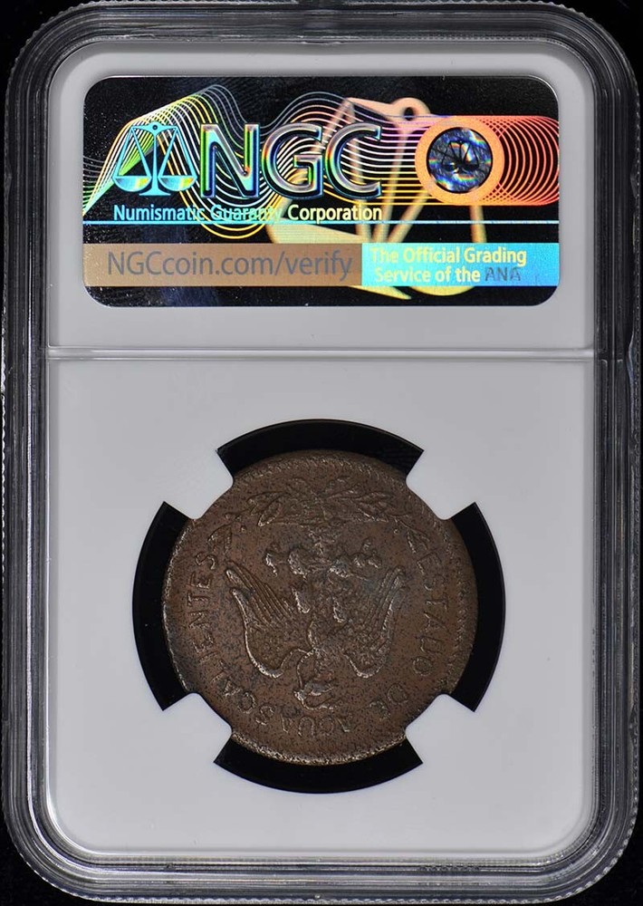 1915 MEXICO AGUASCALIENTES 20C NGC MS61BN