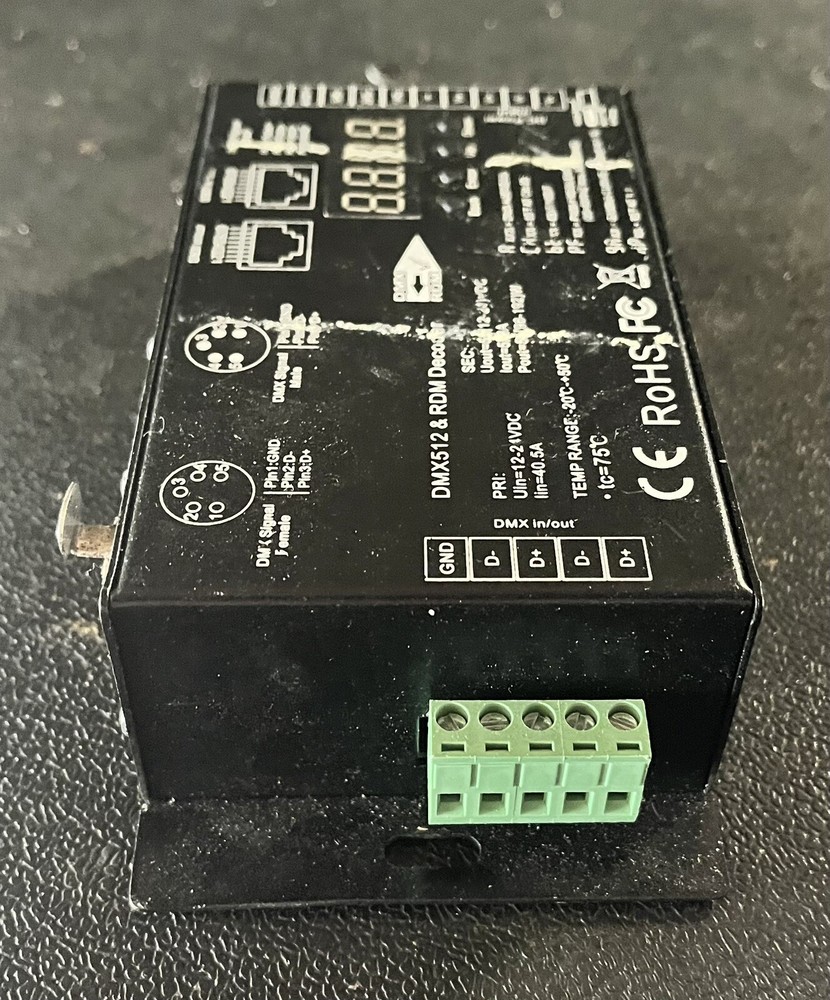 RoHS FC DMX512 & RGM Decoder