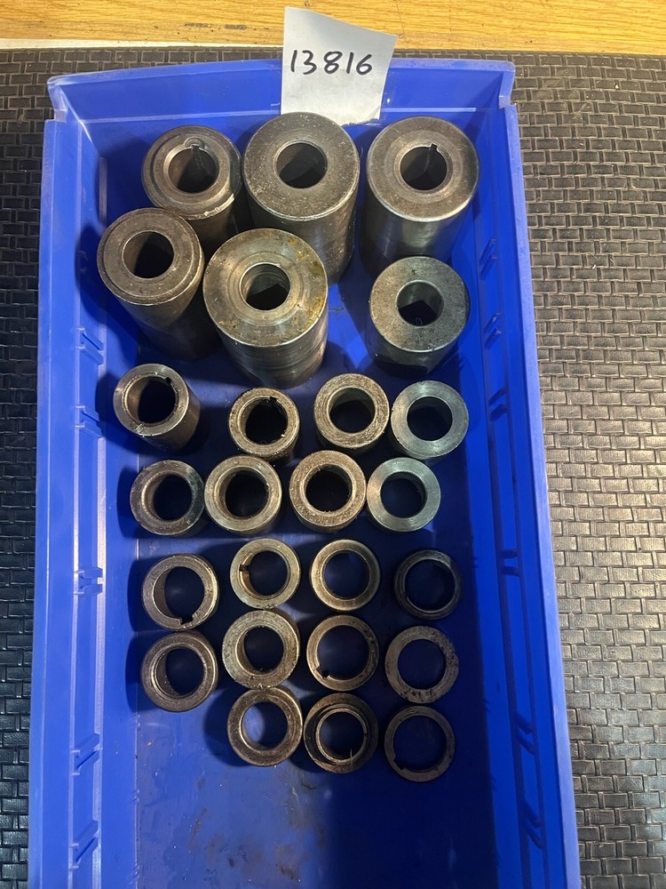 Horizontal Mill, Milling Arbor -Spacers/Bushings 7/8" 1D 25 pcs