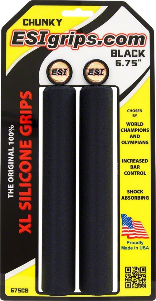 ESI XL Chunky Grips - Black
