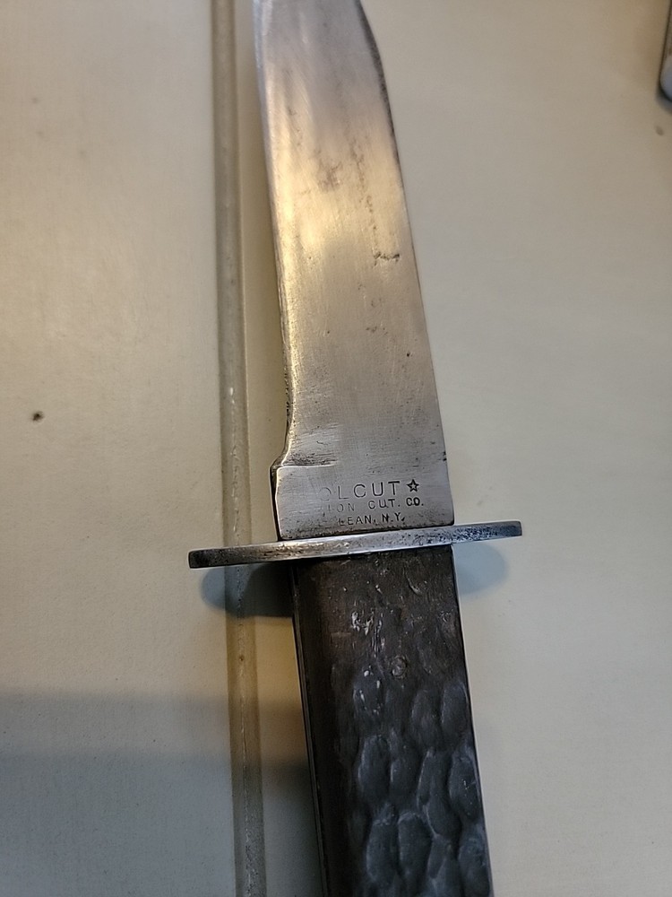 OLCUT OLEAN CUT CO OLEAN NY FIXED BLADE KNIFE