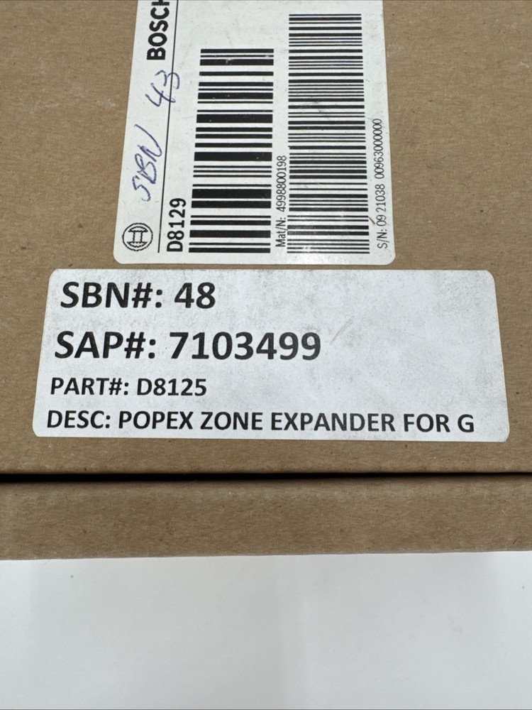 Bosch D8129 Octo-Output Relay Module New Ships Fast