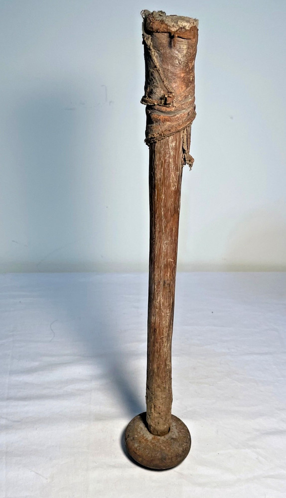 Antique Atha Tool Co Macadamizing Road Tamper Hammer