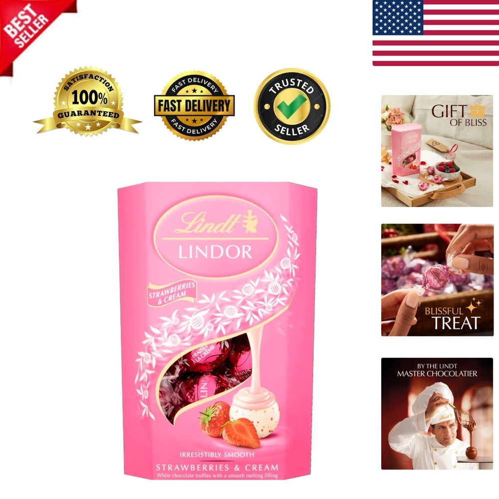 Lindor Strawberries & Cream 200g