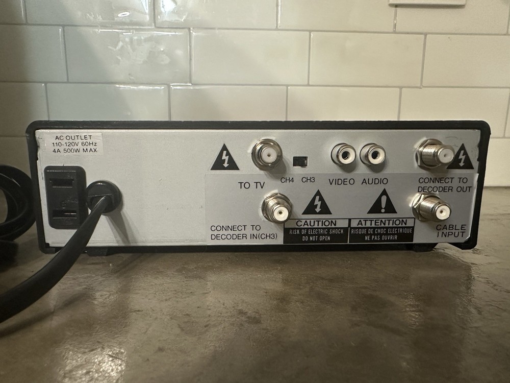 Timeless TP-125V Cable Converter (CH3) *NEW*