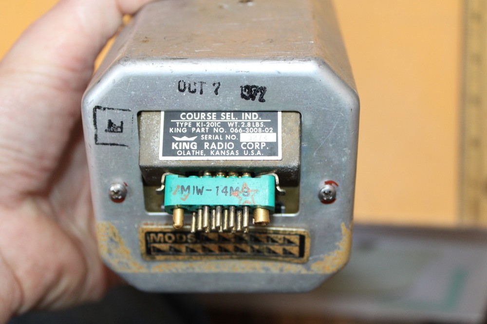Vintage King Radio KI 201C Course Selector Indicator