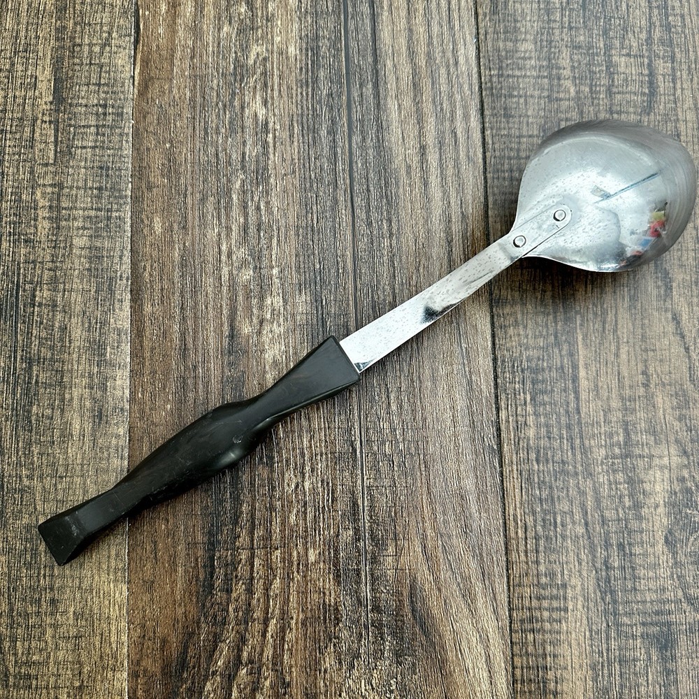 VTG Cutco 17 JH Solid Basting Serving Spoon Classic Dark Brown Handle USA