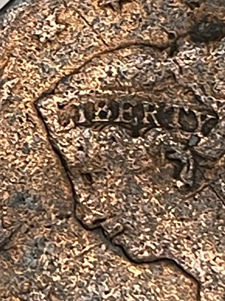 1817 Large Cent Matron Coronet Head 13 Stars, Liberty