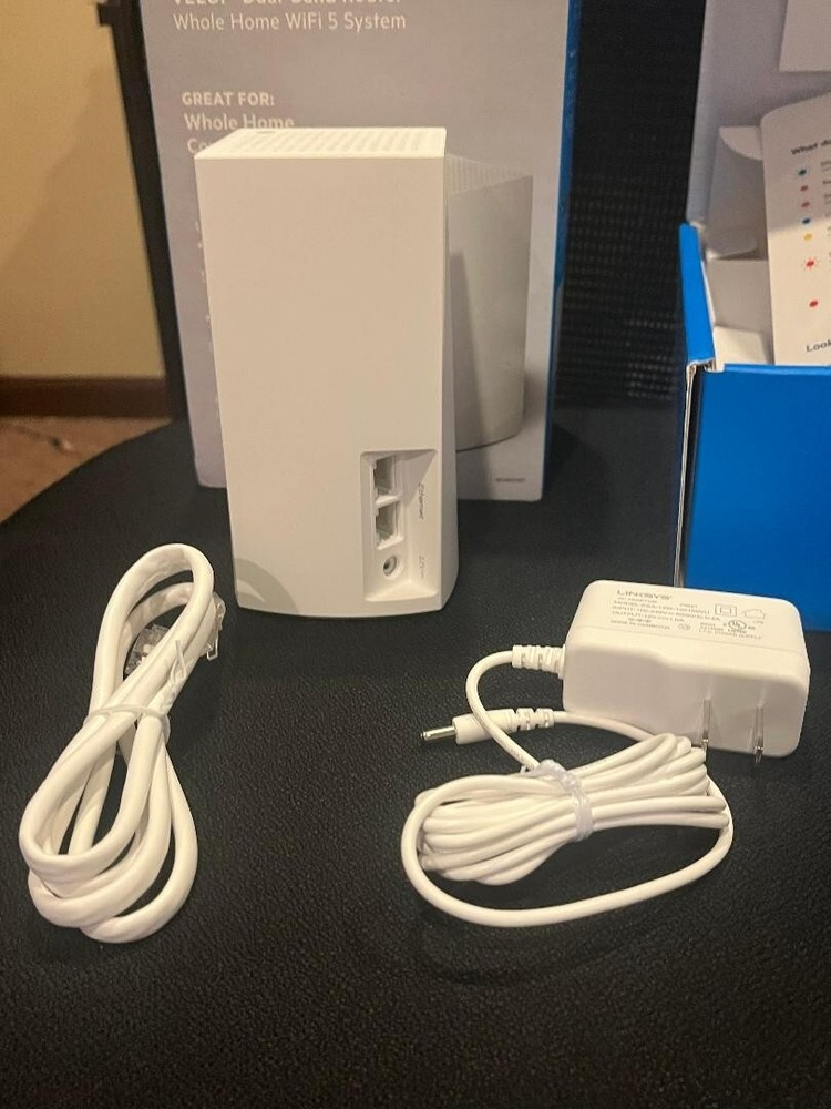 Linksys Velop Mesh Home WiFi System, 1,500 Sq. ft Coverage, 10+ Devices, Speeds