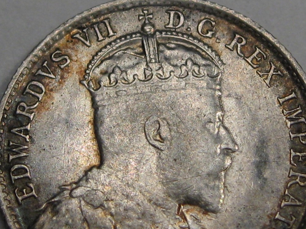 AU/UNC 1906 Five Cent 5¢ CANADA. #40