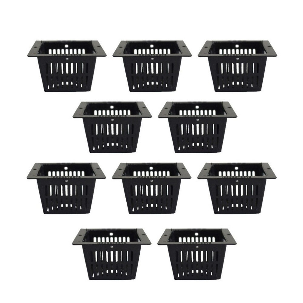 10pcs nursery planter pot plastic nursery pot Plastic Garden Basket Plastic
