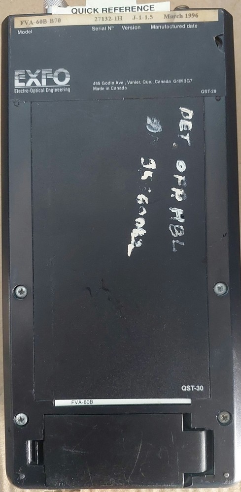 EXFO FVA-60B Optical Variable Attenuator