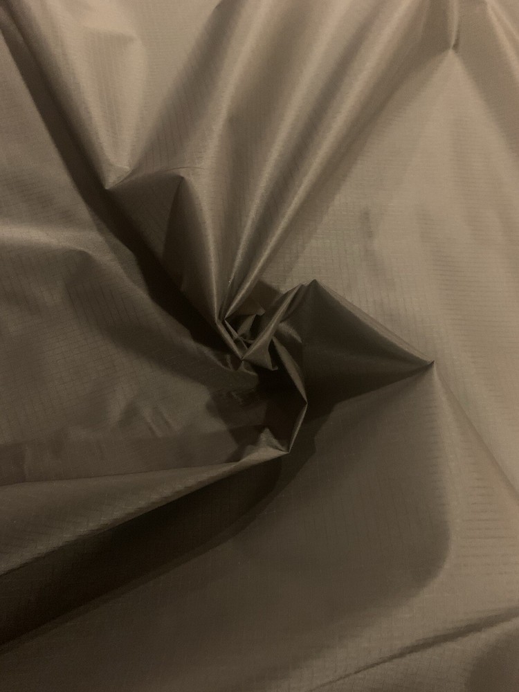 70 Denier Ripstop Nylon Water Repellent Coating With Aluminized Backing