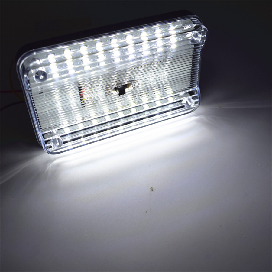 Universal 12V 36LED Car Ceiling Dome Lamp Reading Trunk Interior Light White
