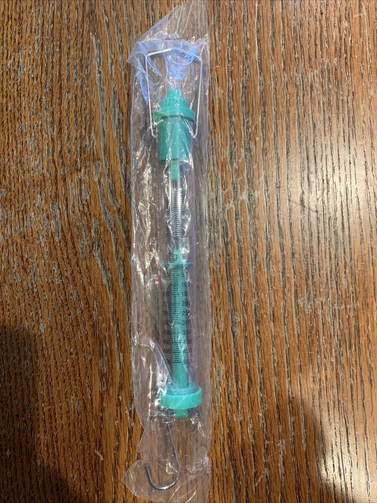 Science Kit Tubular Spring Scale 500g NEW