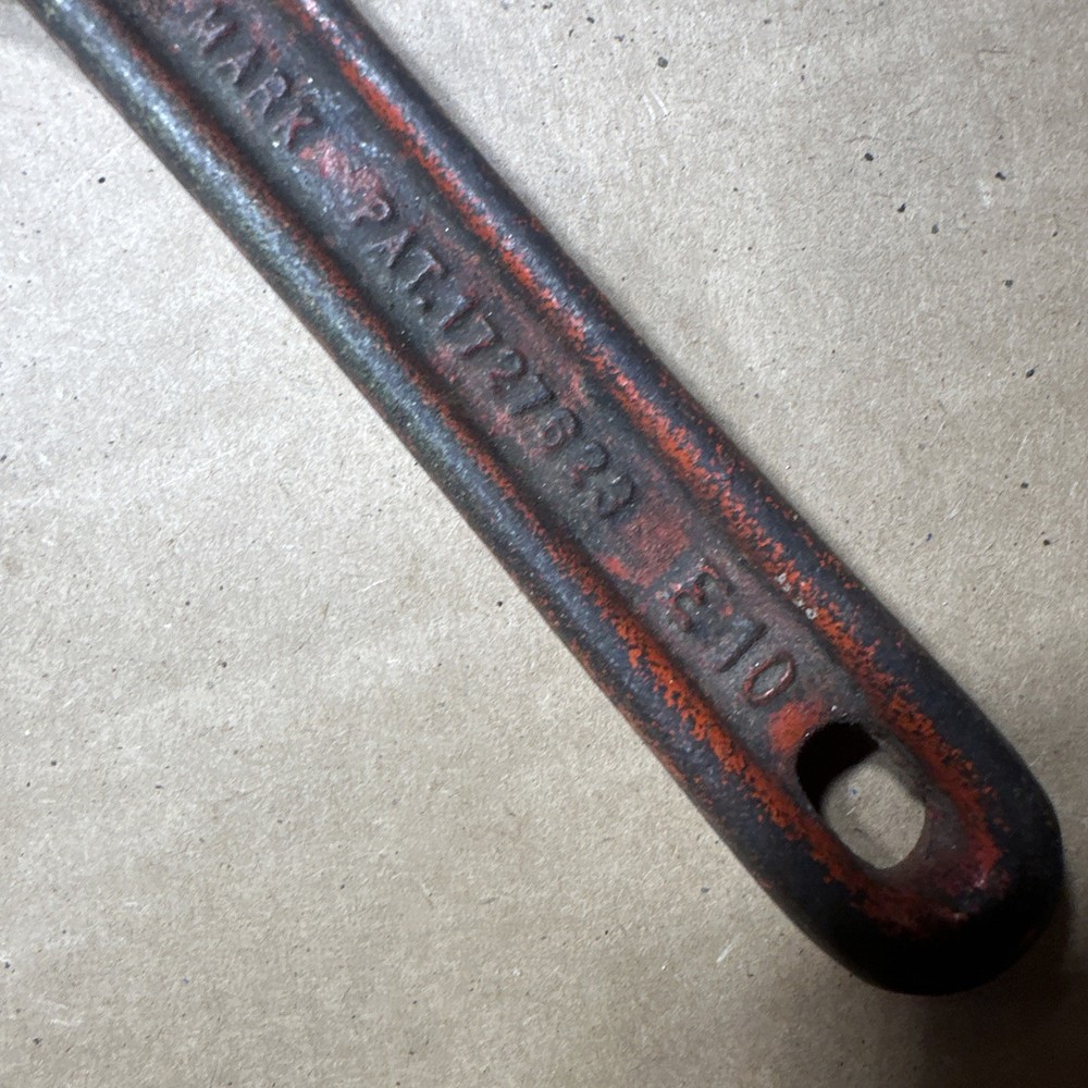 RIDGID E10 Offset Pipe Wrench U.S.A. MADE TOOL, E-10 *FREE SHIPPING *.