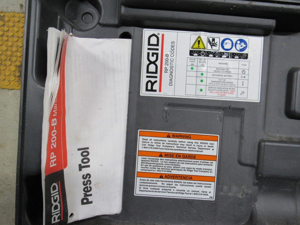 Ridgid Press Tool Heads R200-B