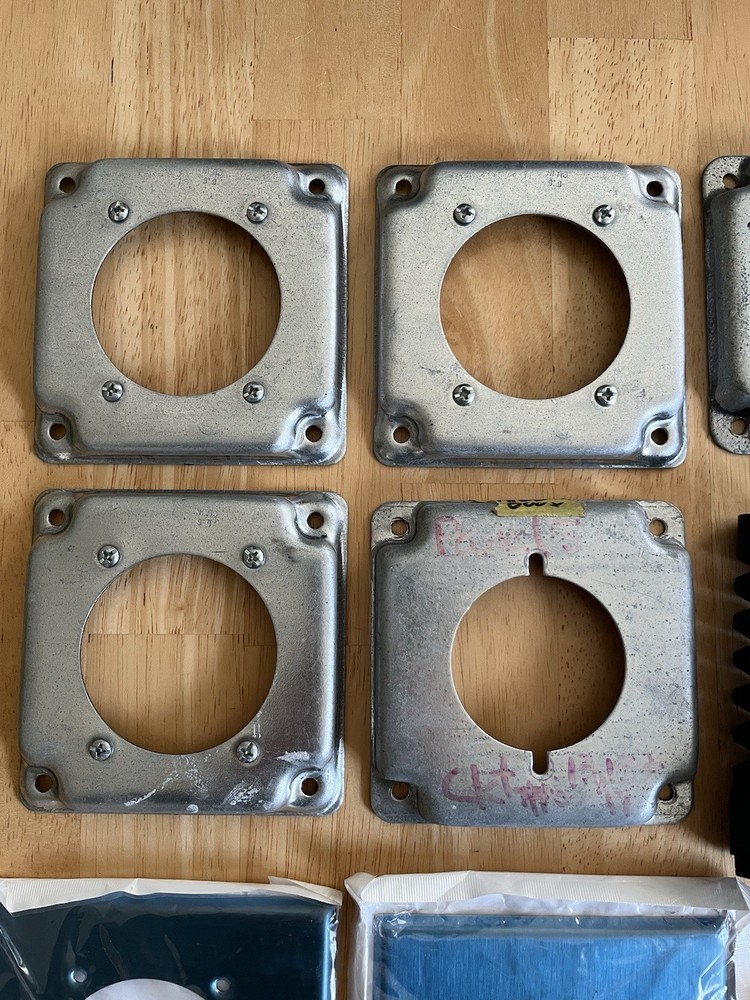 Misc Electrical Metal Face Plates, Connectors and Solid State Relays