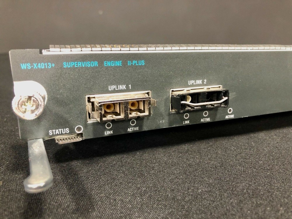 CISCO WS-X4013+ SUPERVISOR ENGINE II-PLUS FOR 4500/4500 NETWORK SWITCH