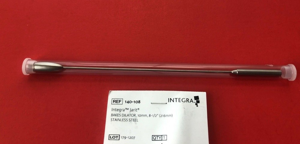 Integra Jarit Bakes Dilator 10mm 8.5" *MADE IN GERMANY* Ref: 140-108