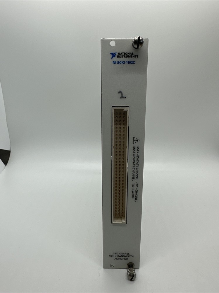 National Instructions NI SCXI-1102C**Pre-Owned**