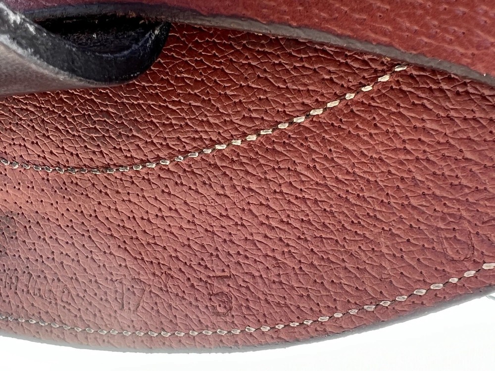 Crosby Monoflap 17.5” Covered Leather Event Saddle