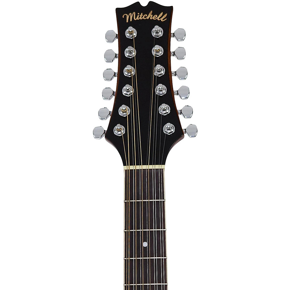 Mitchell D120S12E 12-String Dreadnought Acoustic-Electric Guitar Natural