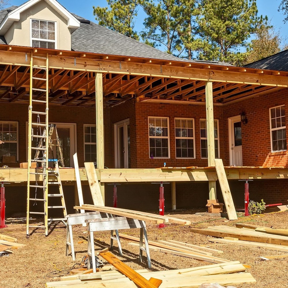 Adjustable Basement Jack 9700lb Capacity 12-16" Floor Lifting Support Post