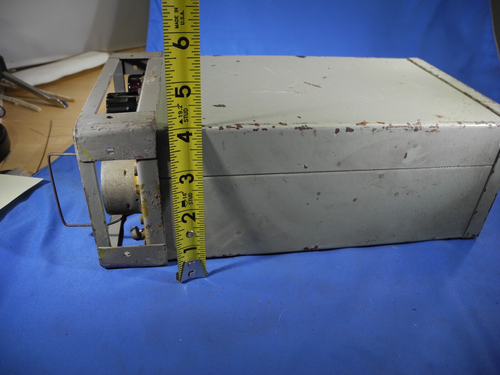 WW2 British Army Wireless radio Power Supply & LF Amplifier # 1 ZA 21531