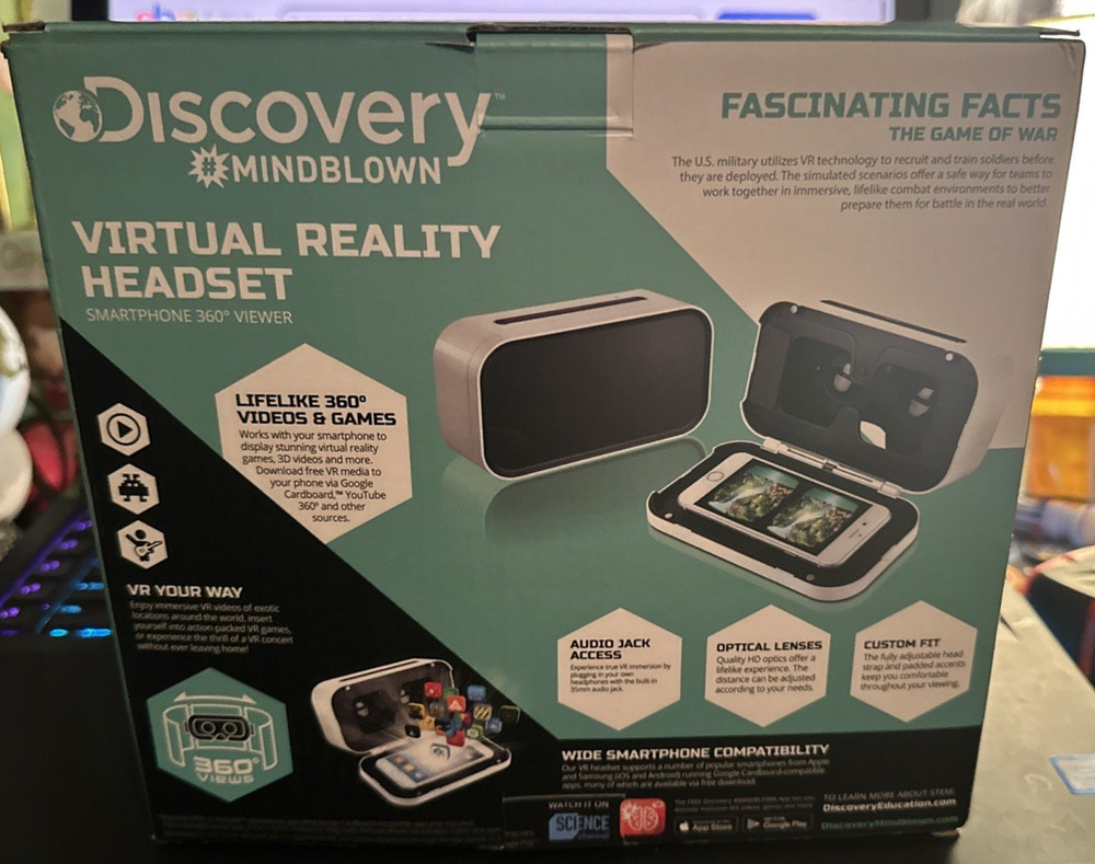 Discovery Mindblown Virtual Reality Headset