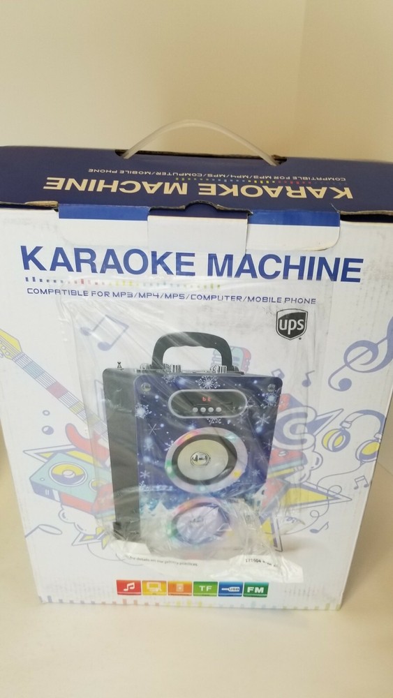 Portable Bluetooth Speaker Karaoke Machine System