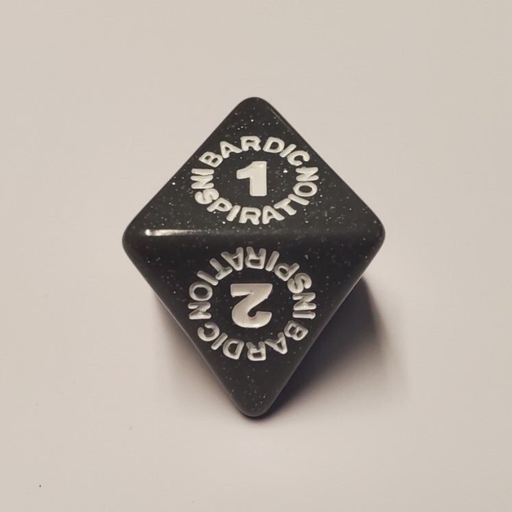Bardic Inspiration d6 & d8 Dice Bundle Compatible with Dungeons and Dragons