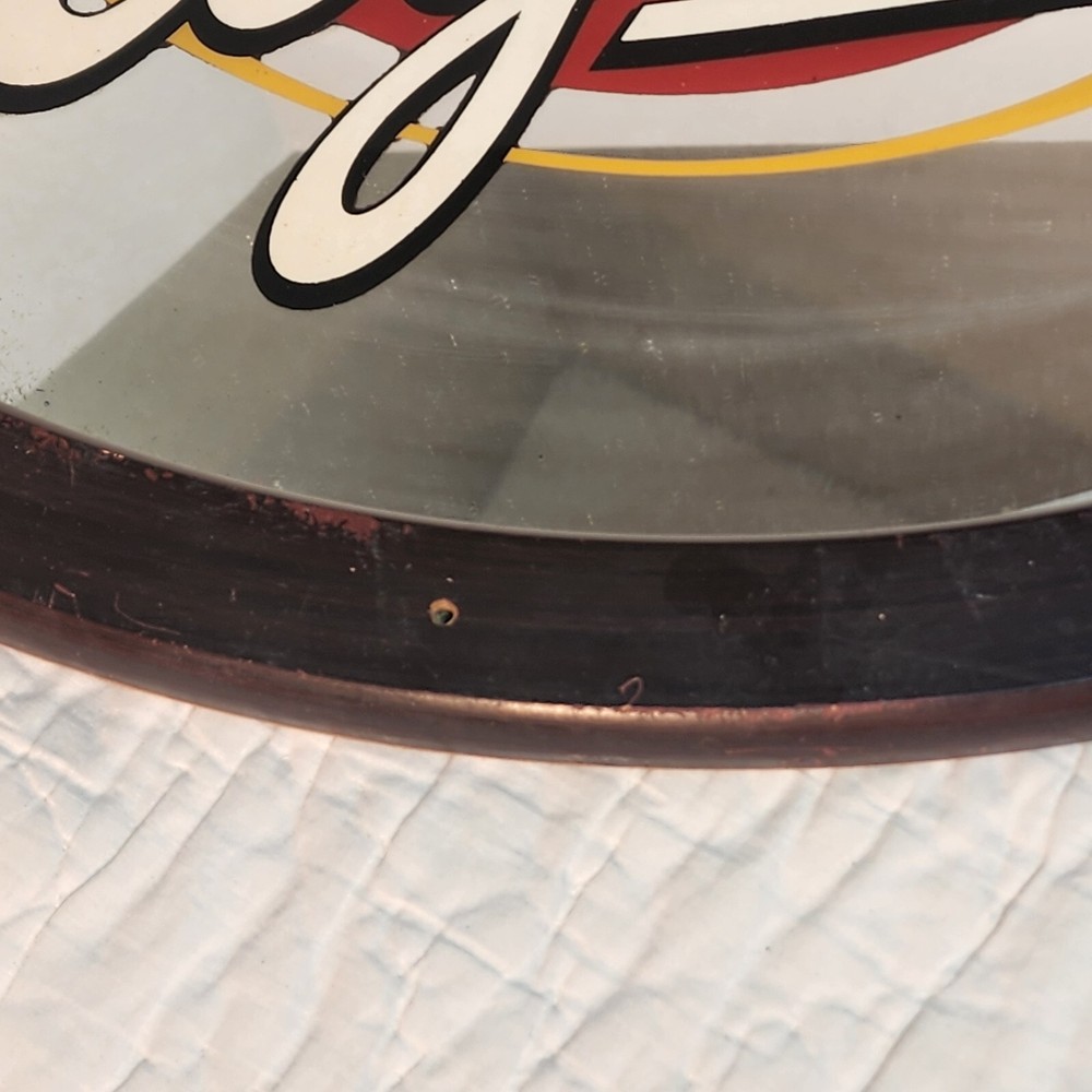 Amstel Light Beer Framed Oval Mirror