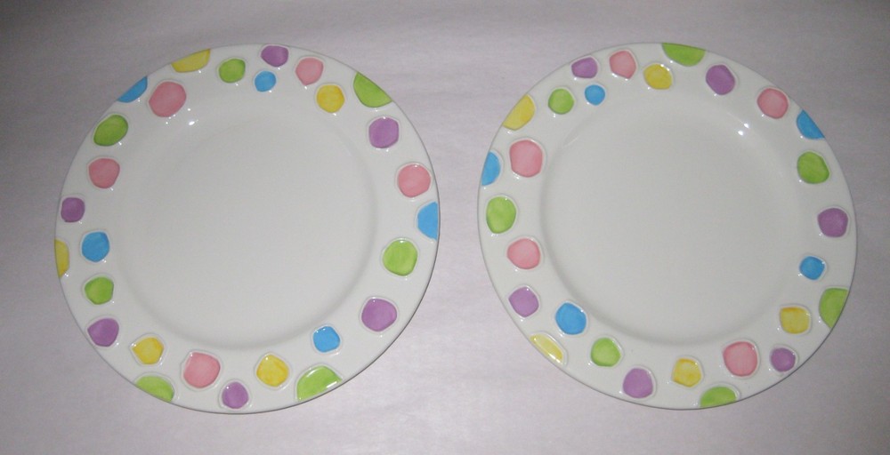 8 pcs Nicole Engblom ceramic serving dish Plates Cups Saucers (PLEASE READ)