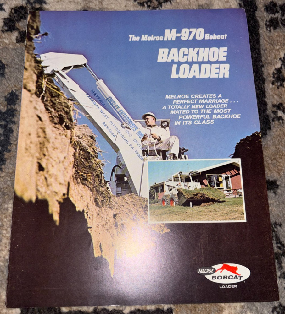 Bobcat M-970 Backhoe Brochure AMIL25