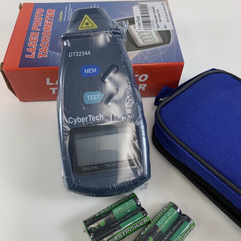 Laser Photo Tachometer Cyber Tech DT2234A