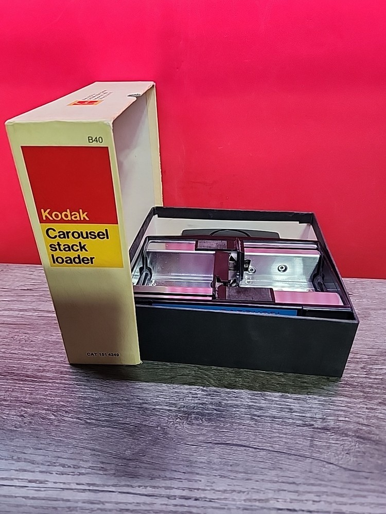 Kodak Carousel Stack Loader B40 w/Original Box & Sleeve