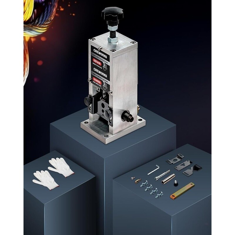 Manual Wire Stripping Machine Tool Drill Powered Cable Stripper Scrap Wire New