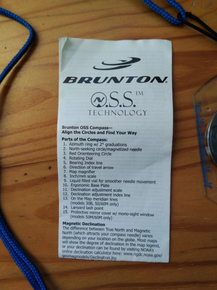 Brunton compass