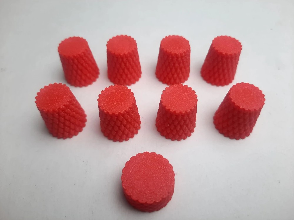 9 Pc Knurled Encoder Knob Set 3D Printed for Akai MPK mini IV (4)