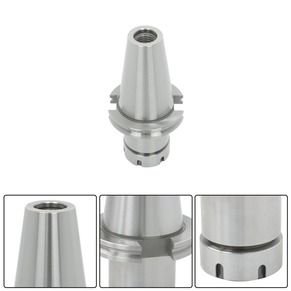 CAT50 ER40 x 4 Collet Chuck Precision Tool Holder CNC Milling Machine