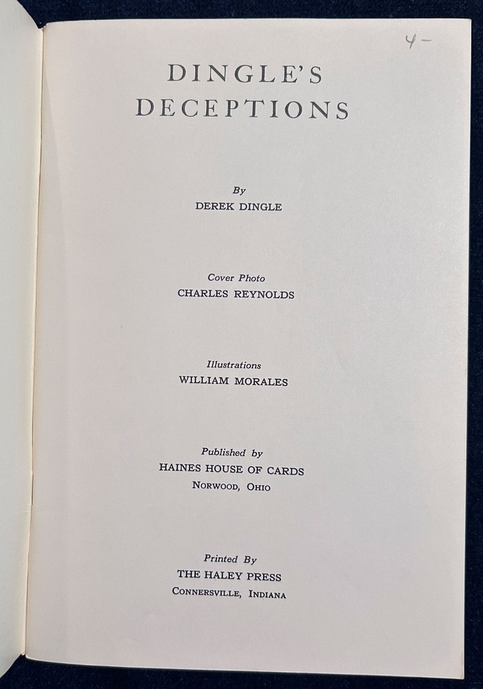 Dingle’s Deceptions (Harry Lorayne) -1971