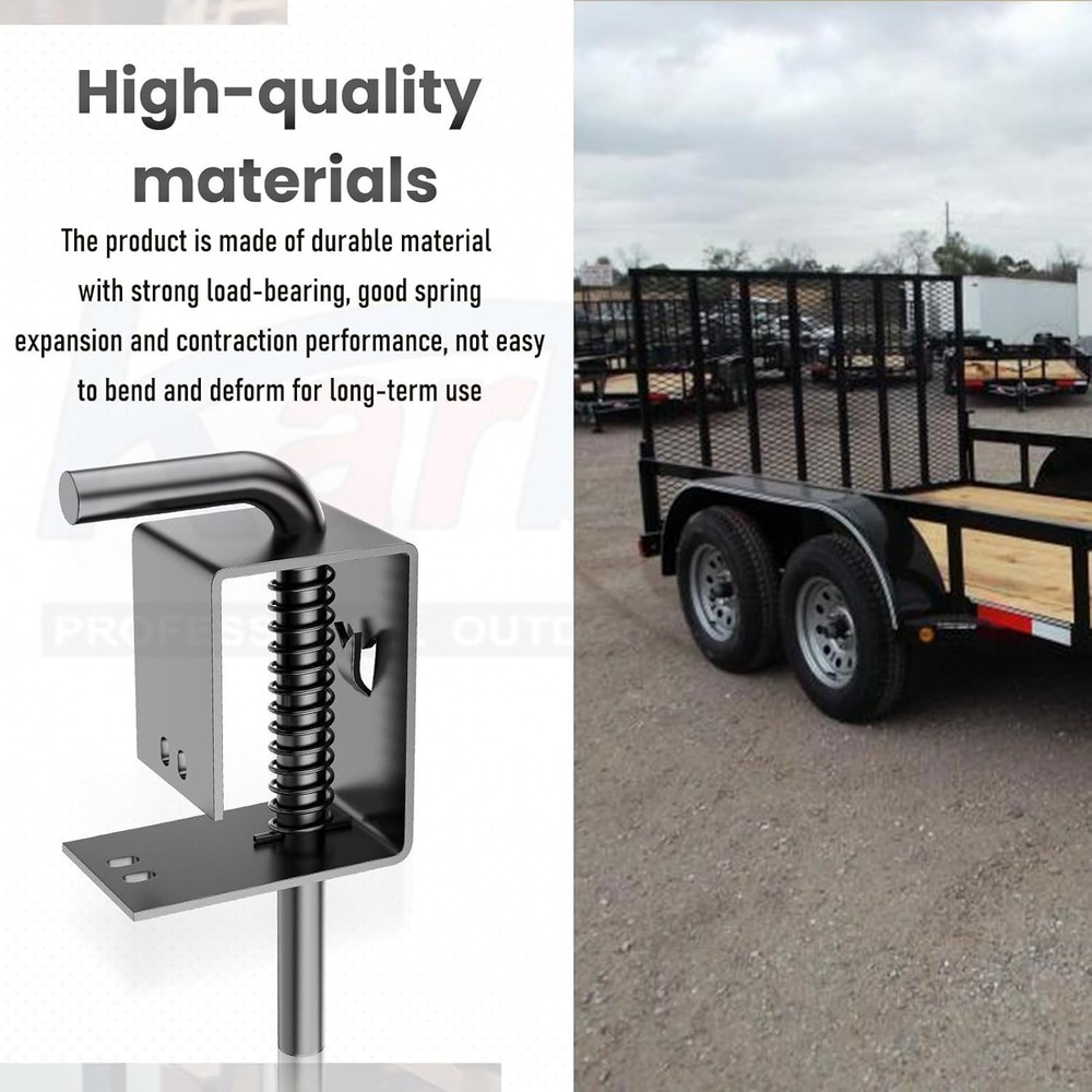 Trailer Gate Spring Latch Complete Kit 847 Used on The Rear Tail Gates or